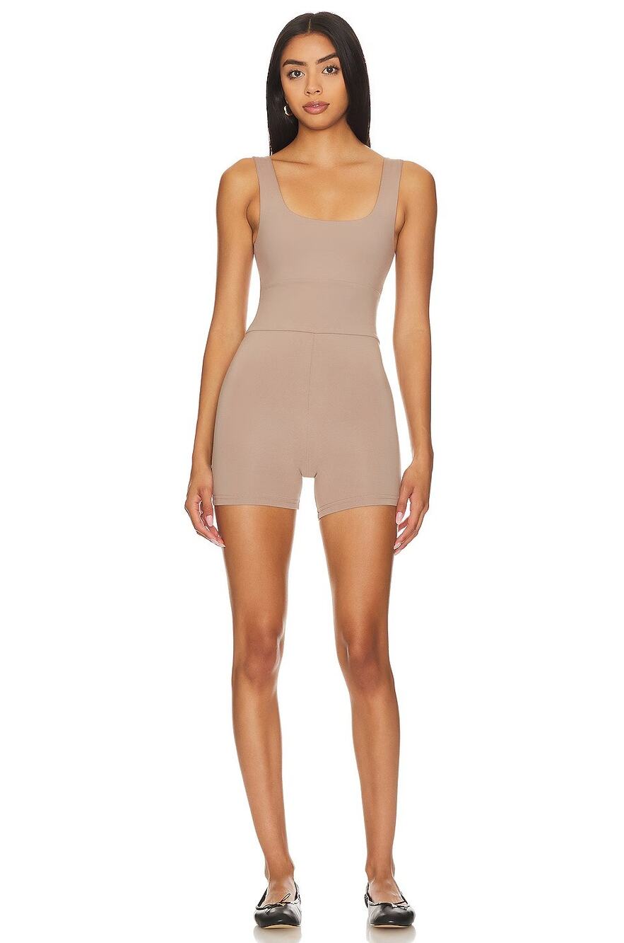 STRUT-THIS The Jett Reversible Romper Square Neck Athleisure Streetwear Y2k M